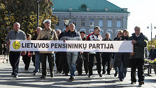 Lietuvos pensininkų partijos mitingas 
