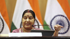 Indijos užsienio reikalų ministrė&nbsp;Sushma Swaraj