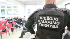 Vie&scaron;ojo saugumo tarnyba LFF stadione