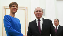 Kersti Kaljulaid ir Vladimiras Putinas