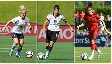 Amandine Henry,  Dzsenifer Marozsan, Celia &Scaron;a&scaron;ič