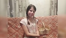Naujausias Gabrielės darbelis &ndash; krep&scaron;elis