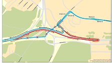 Eismo pakitimai dėl remontuojamo Lazdynų viaduko