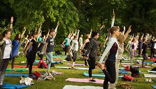 Joga Bernardinų sode