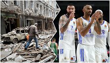 Madrido &bdquo;Real&ldquo; tapo pirmąja Eurolygos komanda, kuri paaukos pinigus ukrainiečiams
