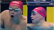Danas Rap&scaron;ys apsiskaičiavo plaukdamas 400 m laisvuoju stiliumi.