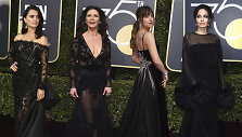 Penelope Cruz, Catherine Zeta-Jones, Dakota Johnson ir Angelina Jolie