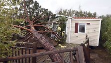 Tornado padariniai Prancūzijos pietuose 