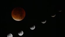 &bdquo;Kruvinasis&ldquo; mėnulio užtemimas