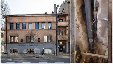 Bėgančios nuotekos niokoja gražuolį tarpukario modernizmo pastatą