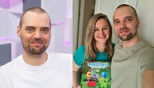 Tadas Vidmantas su žmona Lina Vidmante 