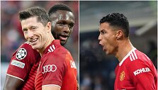 Įvarčių ma&scaron;inos lyja nesustoja: Robertas Lewandowskis ir Cristiano Ronaldo mu&scaron;ė įvarčius Čempionų lygoje.