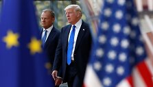 Donaldo Trumpo susitikimas su ES vir&scaron;ūnėmis