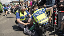 &bdquo;Eurovizijos&ldquo; atidarymo ceremonijos metu &ndash; Palestiną palaikančiųjų protestas