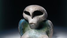 A.Mončio skulptūra &ndash; Didysis &scaron;vilpis (1985)