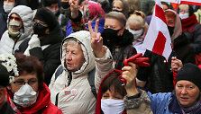 Protestuotojai Baltarusijoje