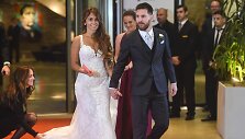 Lionelis Messi ir Antonella Roccuzzo