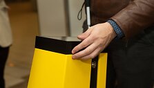 Klientams su regos negalia pritaikyta eilių valdymo sistema 