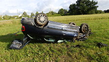 &bdquo;Citroen Xsara&ldquo; avarija &Scaron;akių rajone