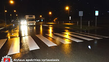 Avarijos Alytuje vietoje