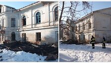 Po gaisro &Scaron;lapaberžės dvare žmonės nebegyvens &ndash; sieks i&scaron;saugoti dvaro likučius