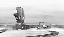 Žaidimo &bdquo;FAR: Lone Sails&ldquo; kadras