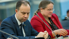 Aurelijus Veryga ir Agnė &Scaron;irinskienė