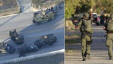 Po &scaron;audynių Kalifornijoje nukauti du įtariamieji