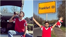 Lisabonos &bdquo;Benfica&ldquo; aistruolis dabar žino, kad Vokietijoje yra du Frankfurtai.