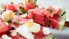 Arbūzo salotos su feta