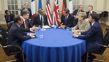 Petro Poro&scaron;enkos susitikimas su Vakarų &scaron;alių lyderiais.