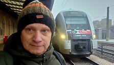 V.Miliaus kelionė elektromobiliu i&scaron; Vilniaus į Taliną