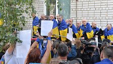 I&scaron; nelaisvės grįžę ukrainiečiai kariai