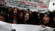 Demonstracija Atėnuose