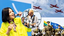 NATO festivalis Vilniuje prie Baltojo tilto