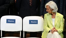 TVF vadovė Christine Lagarde G20 susitikime Maskvoje