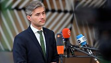 Kęstutis Budrys gegužę vykusiame Europos Sąjungos Užsienio reikalų tarybos susitikime / NICOLAS TUCAT / AFP