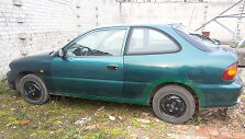 Įtariamojo automobilis &bdquo;Hyundai&ldquo;