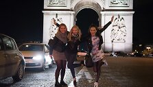 Jolita Kulie&scaron;ytė ir Eglė Straleckaitė Paryžiuje