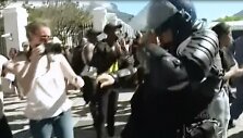 Pietų Afrikos policija mal&scaron;ino studentų riau&scaron;es