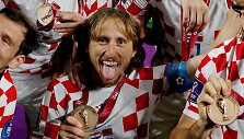 Luka Modričius ir Kroatijos rinktinė i&scaron;kovojo pasaulio čempionato bronzą.