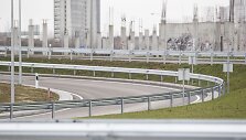 Atidaryta Vilniaus vakarinio aplinkkelio atkarpa iki Pilaitės prospekto.