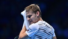 Novakas Džokovičius prie&scaron; Davidą Goffiną