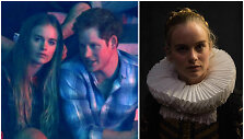 Cressida Bonas su princu Harry (2014 m. ) ir filme &bdquo;Tulpių kar&scaron;tinė&ldquo;