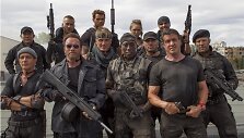 Antonio Banderasas, Arnoldas Schwarzeneggeris, Dolphas Lundgrenas, Wesley Snipesas, Sylvesteris Stallone ir Jasonas Stathamas filme &bdquo;Nesunaikinami 3&ldquo;