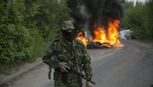 Rusų diversantas netoli Slovjansko miesto