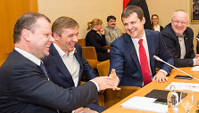 Saulius Skvernelis ir Gintautas Paluckas