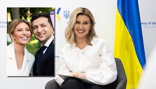 Olena ir Volodymyras Zelenskiai 