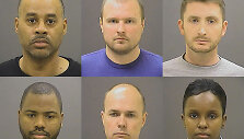 &Scaron;e&scaron;i Baltimorės policininkai, kuriems pateikti kaltinimai dėl Freddie Gray'aus mirties