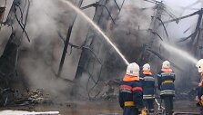 Gaisras naftos perdirbimo gamykloje Volgograde